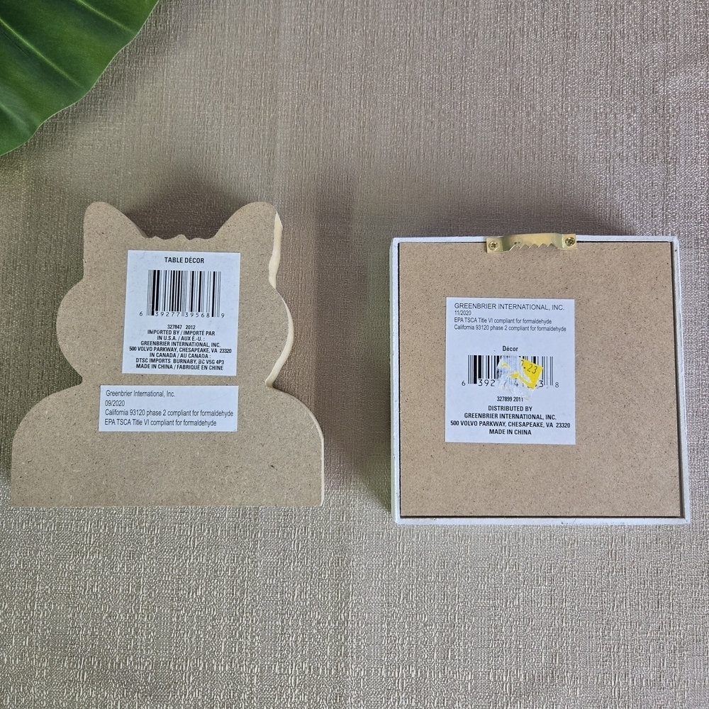 Charming & Motivational Cat Decor 2-pc Set - Picture 2 of 11